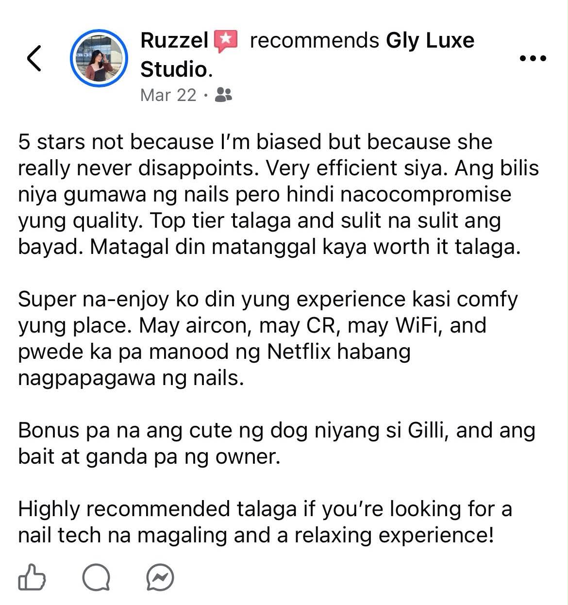 Client review screenshot 3